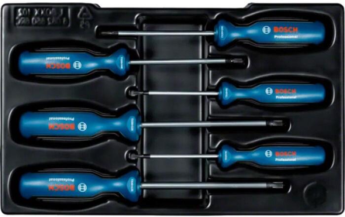 Набір викруток Bosch Professional Torx 6 шт. (1600A01V09)