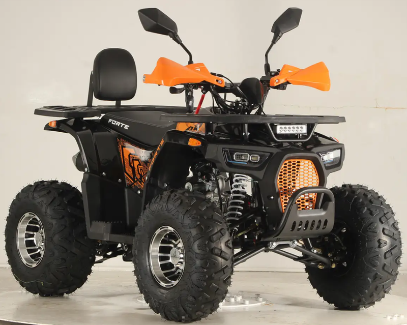 Квадроцикл Forte ATV125P (black-orange) (129954)