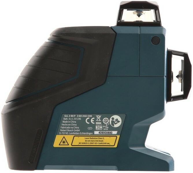 Лінійні лазери (будівник площин) Bosch GLL 2-80 P + BM1 в L-Boxx (0601063208)