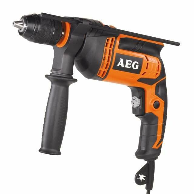 Ударний дриль AEG SBE 600 R kit box