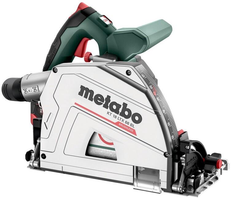 Акумуляторна погружная дискова пилка Metabo KT 18 LTX 66 BL АКБ, metaBOX (601866660)