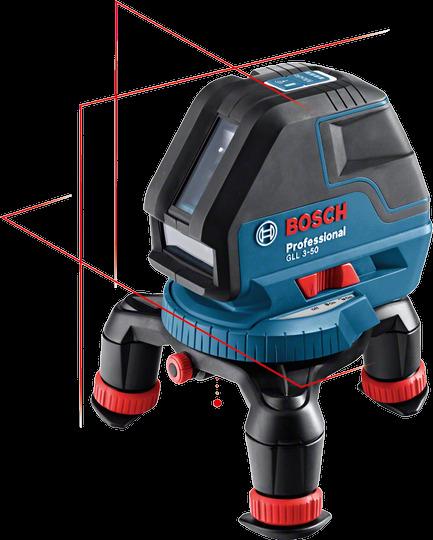 Лазерний нівелір Bosch GLL 3-50 + BM1 + L-BOXX (0601063802)