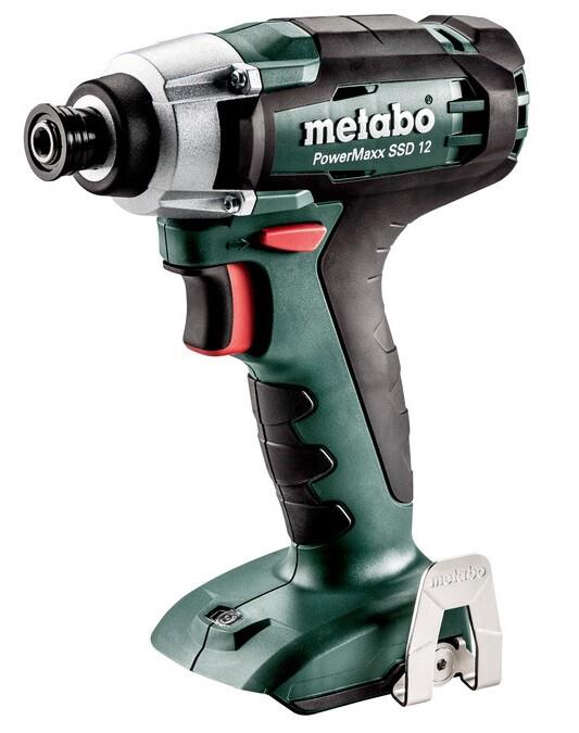 Акумуляторний ударний гайкокрут Metabo PowerMaxx SSD 12 Каркас (601114890) (без акумулятора і ЗП)
