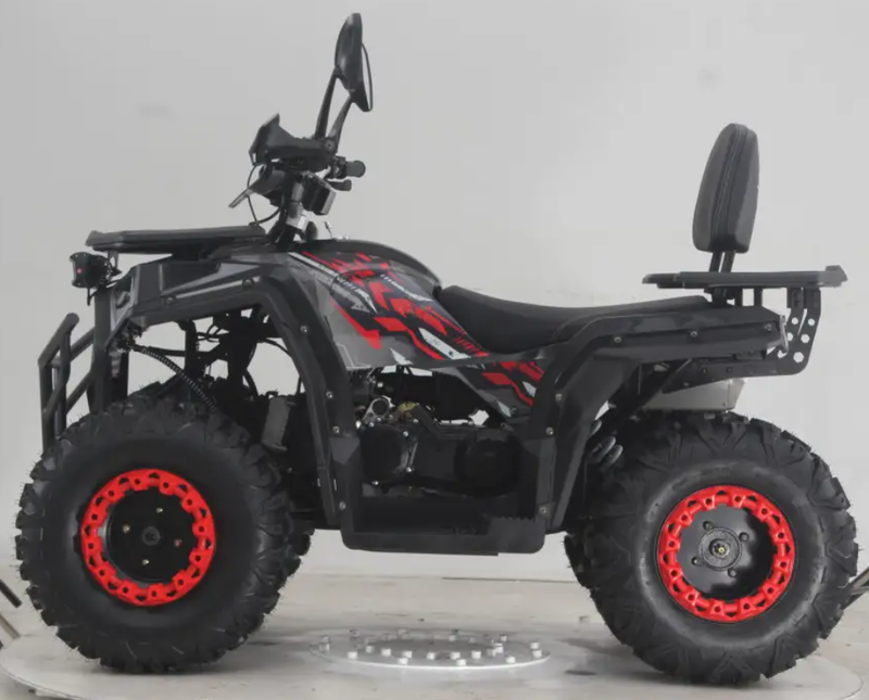 Квадроцикл Forte ATV200G (червоно-чорний) (133191)