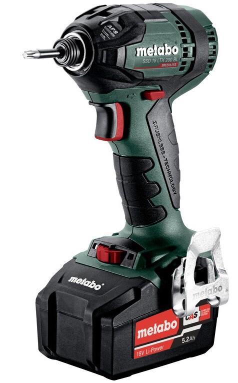 Акумуляторний ударний гайкокрут Metabo SSD 18 LTX 200 BL (602396650)