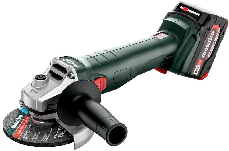 Акумуляторна кутова шліфувальна машина Metabo W 18 L 9-125 (602247510)