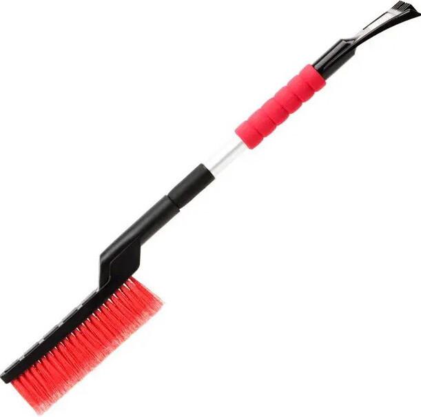 Щітка зі скребком телескопічна INTERTOOL AT-0118