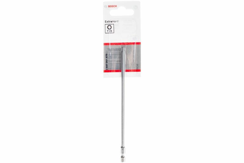 Біта Bosch Extra Hard T25, 152 мм (2607001670)