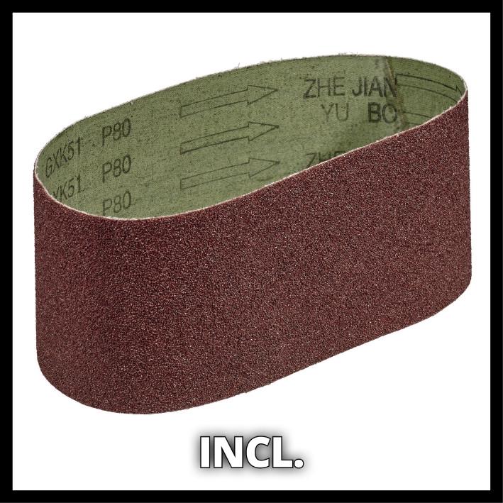 Шліфмашина стрічкова акумуляторна Einhell Professional TP-BS 18/457 Li BL - Solo (4466270)