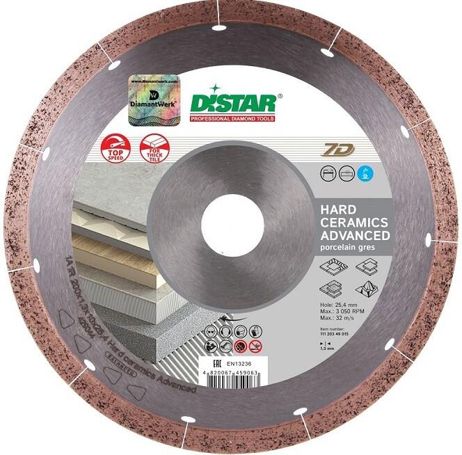 Круг алмазний відрізний Distar 1A1R 350x1,8 / 1,5x10x25,4 Hard ceramics Advanced (11120049015)