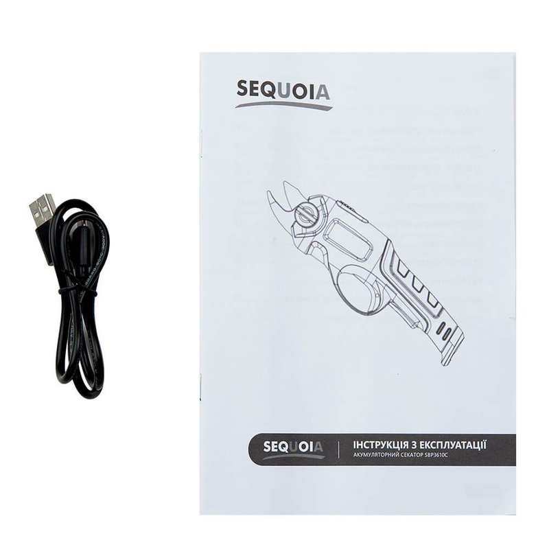 Ножиці садові - секатор акумуляторний SEQUOIA SBP3610C
