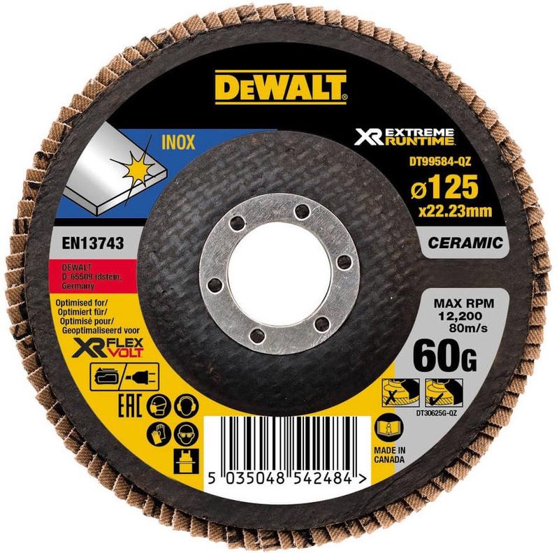 Диск шліфувальний пелюстковий вигнутий DeWALT DT99584