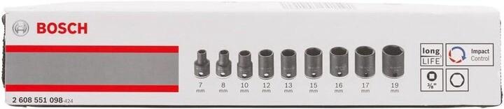 Набір ударних головок Bosch 3/8", 30 мм, 9 шт. (2608551098)