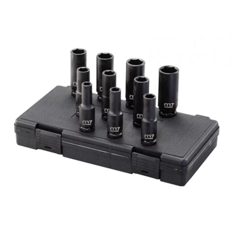 Набір головок ударних Mighty Seven 1/2" 10-27 мм (222543)