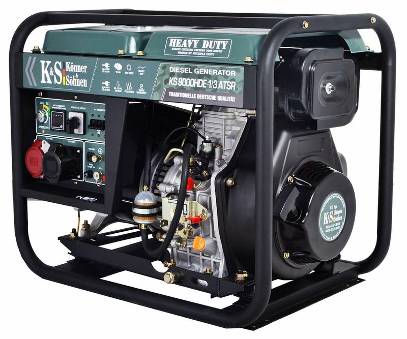 Дизельний генератор Konner Sohnen KS 9000HDE-1/3 ATSR + Блок автоматики