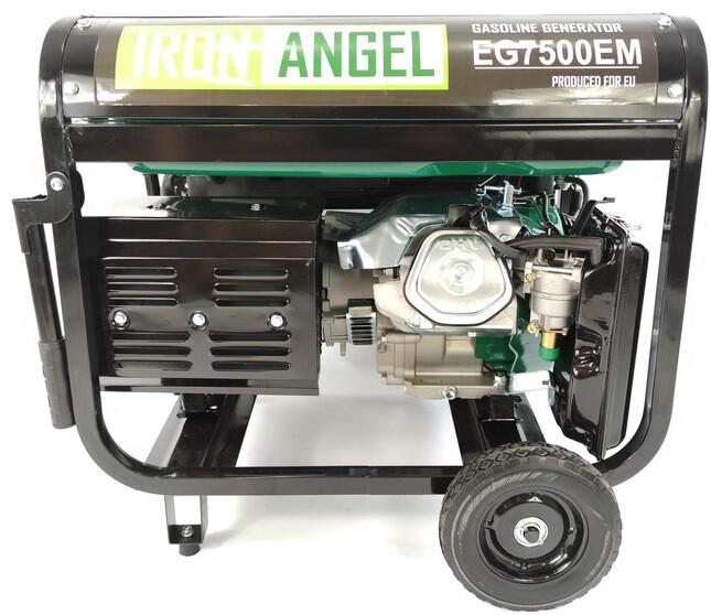 Бензиновий генератор Iron Angel EG 7500 EM
