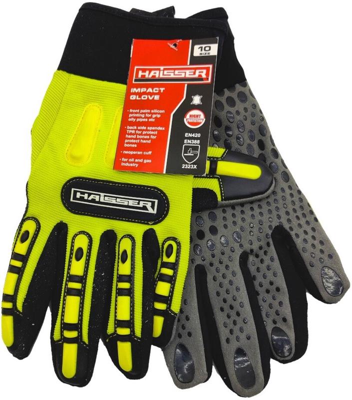 Рукавички комбіновані, р. 10 Haisser (211526)
