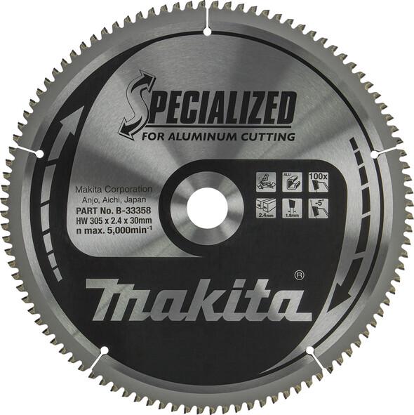 Пиляльний диск Makita SPECIALIZED 305x30 мм 100T (B-33358)