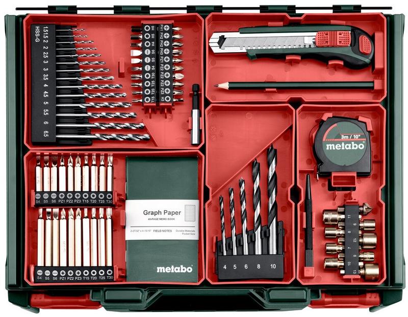 Акумуляторний дриль-шурупокрут Metabo BS 18 L Set (614051710)