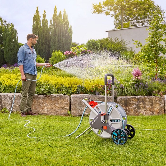 Візок для шланга Gardena AquaRoll L EasyMetal Gar (18550-20.000.00)