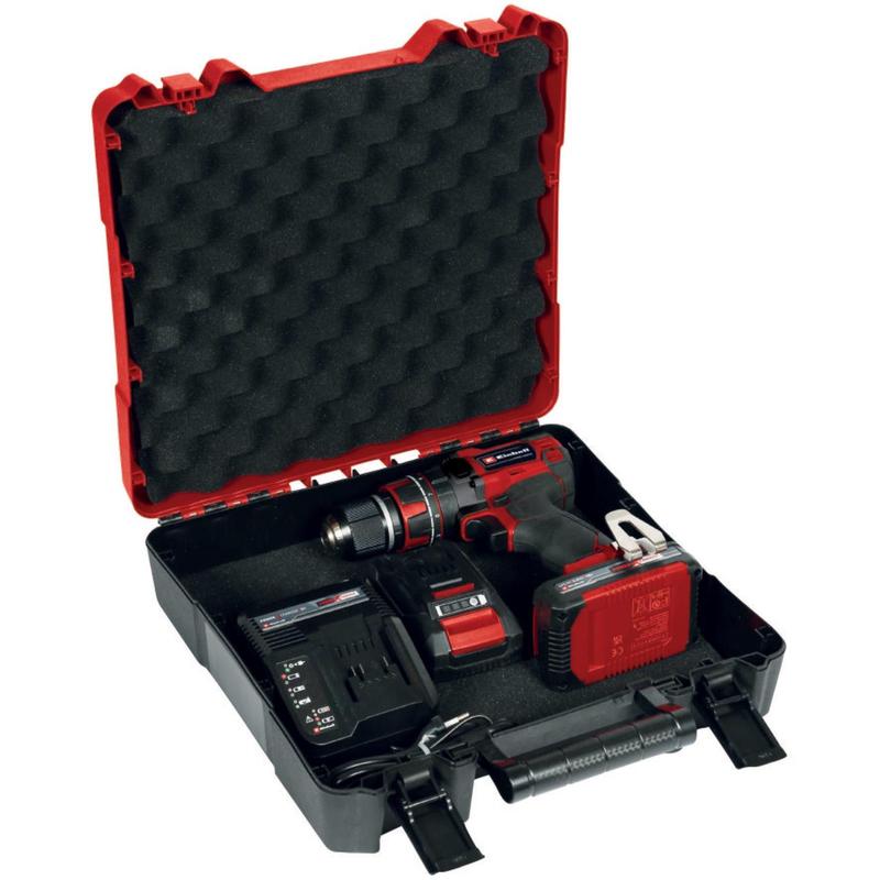 Шуруповерт акумуляторний ударний Einhell Professional TP-CD 18/50 Li-i BL 2x2.0Ah (4513940)
