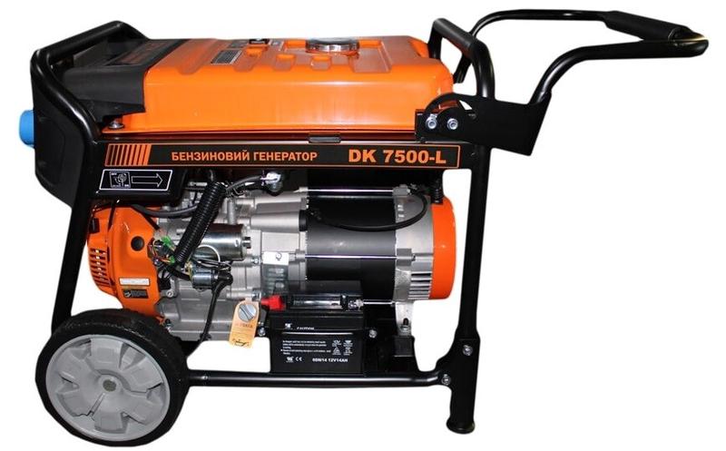 Бензиновий генератор GTM DK7500-L (34060)