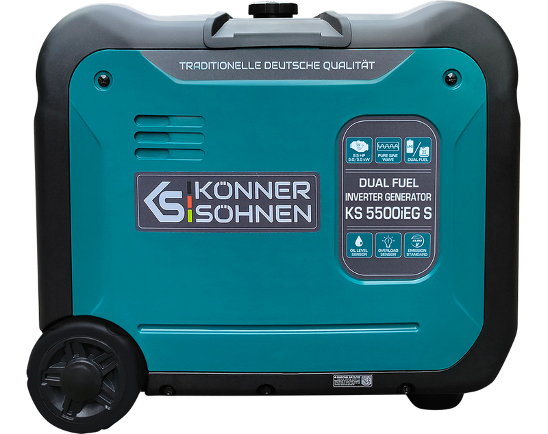 Інверторний газобензиновий генератор KS 5500iEG S