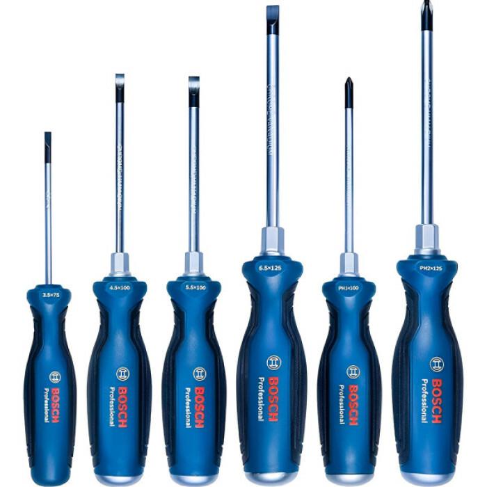 Набір ударних викруток Bosch Professional SL/PH, 6 шт. (1600A016BF)