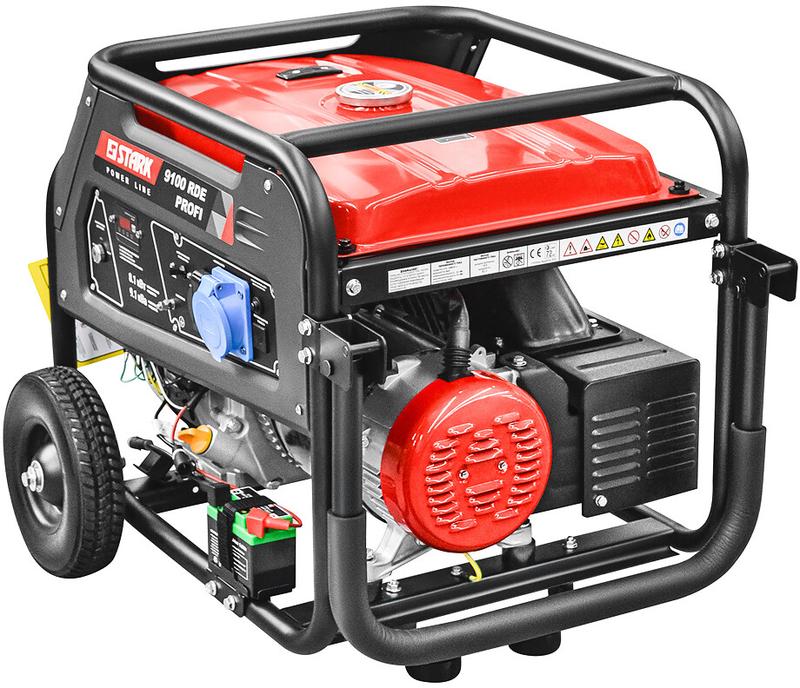 Бензиновий генератор Stark 9100 RDE PROFI